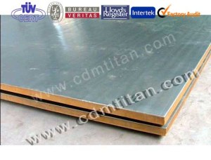 CDM Titanium clad (steel) tube sheet, Titanium tube sheet,Titanium clad plate