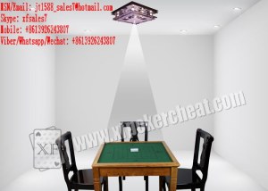 XF différentes caméras pour numériser des cartes à jouer de marquage