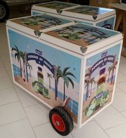 Chariot ambulant isotherme / réfrigéré