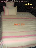 Vente de fouta, linge de cuisine & de lit (en fouta)