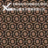 Laser finish decorative stainless steel sheet