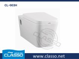 Hot Sale Bathroom Washdown One Piece Closet Ceramic Wall-hung Toilet TURKISH BRAND CLAS...