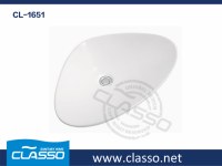 New Design Bathroom Material Ceramic Oval-shaped Counter Top Basin TURKISH BRAND CLASSO...