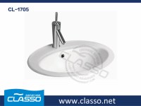 Hot Sale Bathroom Sanitary Ware Wash Sink Under Basin TURKISH BRAND CLASSO(CL-1705)