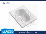Hot Sale Bathroom Washdown Western Ceramics Material Squat Wc Pan TURKISH BRAND CLASSO...