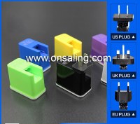 USB EU/US/UK ports wall charger home charger