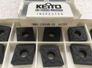 Carbide inserts CNMG120404N-GU A4368
