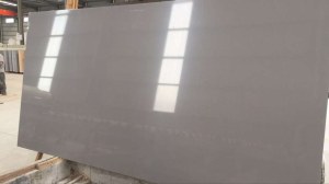 Coffee Brown Man-made Quartz Stone Solid Surface for Kitchen Countertop