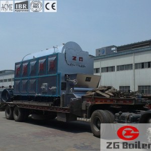 SHL series field assemble chain grate boiler