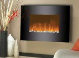 Convex Front Electric Fireplace