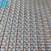 Copper /Brass Crimped Wire Mesh/Corrugated Wire Mesh (ISO9001 Factory)