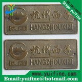 Antique Copper Metal Label For Furniture/Brass Nameplate/logo Embossed Metal Name Plate...