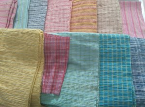 Supply stretch seersucker with crinkle