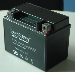 Coopower motorcycle battery