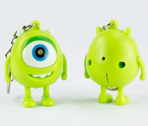 LED Mike (MichaelWazowski) Sound Keychain:CQ-018