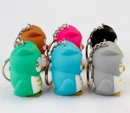 LED Cartoon Owl Sound Keychain:CQ-019