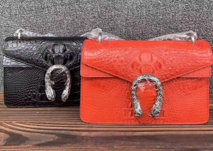 Crocodile cuir femmes sac 2022 nouveau sac en cuir femmes chaîne grande capacité une épaule sac...