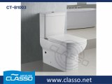Hot Sale Middle East style washdown toilet new design 4-inch CLASSO two piece closet CT...