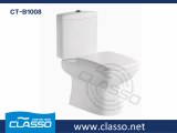 New Design Middle East style washdown toilet new design 4-inch CLASSO two piece closet...