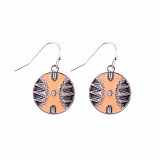 Retro Style Pure And Fresh Colorful Ethnic All-Match Alloy Cute Earrings