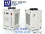 Air cooled closed loop water chiller with 3kw capacity