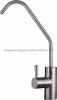 School Drinking Taps Stainless Steel Single Hole Tap Faucets Contemporary Lever Faucet