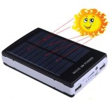 Hot Selling 10000mAh Portable RoHS Chargeur solaire Power Bank avec des lumière