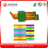 Rigid-flex Immersion Gold Finish 4Layer PCB Board By Yellow Coverlayer