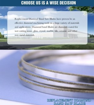 MD6214 Band Saw Blade Diamond Coated 62"x1/4"Jewelry Tool