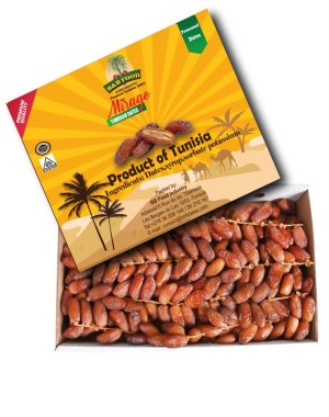 Deglet Nour Dattes branchées