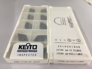 Carbide inserts DCMT11T304-PF A4337