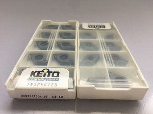 Carbide inserts DCMT11T304-PF A4340