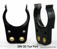 DIN30 Mandrins Forks Noir ISO30 plastique changeur d'outils Pince pour ATC HSD broche