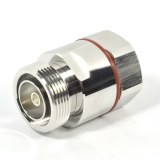 Connector DIN female clamp for 7/8" coaxial feeder cable