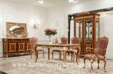 Les chaises de table en bois d'ensembles de salle à manger de meubles de style antique...