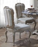 Italian Upholstered Fabric Dining Chair