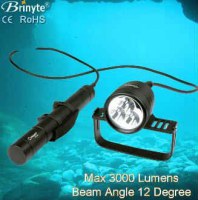 Brinyte under water 200m canister diving flashlight