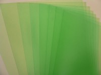 0.175mm grass green polycarbonate film 100% virgin Lexan