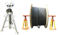 Electric tools CONDUCTOR DRUM STAND Cable Drum Jacks good quality