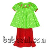 Minky smocked dress DR 1400
