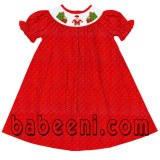 Chistmas smocked bishop sale DR 1405