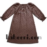 Peasant style dress for baby girls