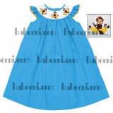 Smocked baby garment