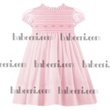 UK traditional smocked dresses for little girls - DR 1558