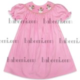 Smocked baby dress