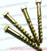 Square head lag srew