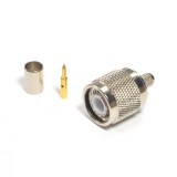 Connector TNC male crimp for RG58 cable
