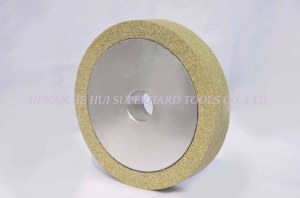 Diamond grinding wheel for gem diamond vitrified bond