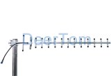 824-960MHz CDMA GSM Yagi Antenna 15dBi Outdoor Directional Yagi Antenna GSM Repeater Bo...