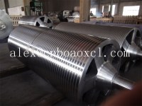 Sink roll used in continuous hot dip galvanizing line